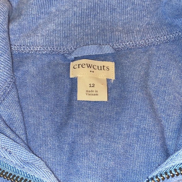 Youth Size 12 crew cuts 1/4 zip sweater (J. Crew) - Picture 2 of 2